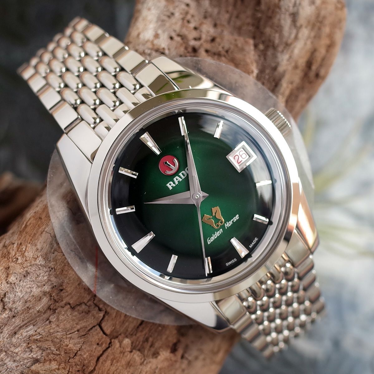 新品同様 ラドー ゴールデンホース リミテッドエディション R33930313  