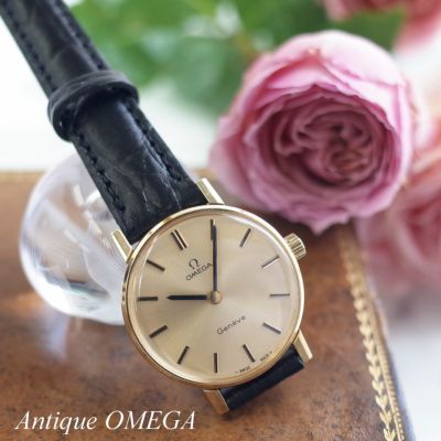【ビンテージ】オメガ　Ω  Geneve アンティーク　腕時計ビンテージ