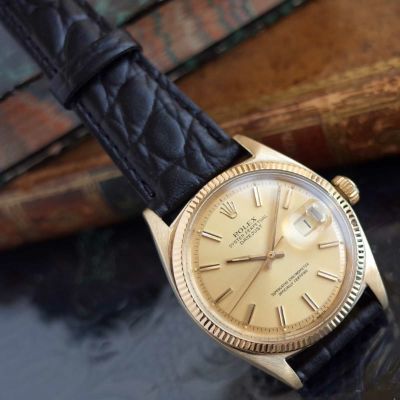 ビンテージロレックス1601ジュビリーブレスレット 約14cm ロレックス デイトジャスト コンビ 1970年製 Ref.1601/3 グレー