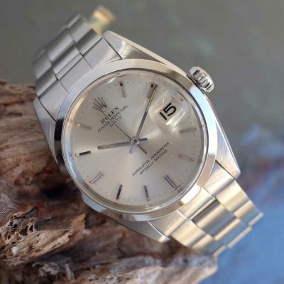 ロレックス 1500 オイスターパーペチュアルデイト 1965年 SS 巻きブレス メンズ 腕時計 ROLEX アンティーク OH済1年保証 |  ブランドショップ パリノ