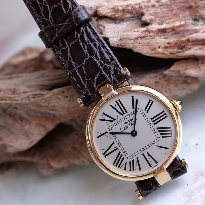 専用304【美品】Cartier マスト ヴァンドーム ヴェルメイユ 箱保証書付 カルティエ CARTIER マスト ヴァンドーム ヴェルメイユ