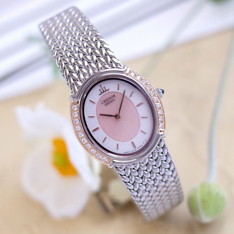 ち*き様 Credor レディース 5A70-3000 Seiko Credor 5A70-3000 Quartz Watch Women's | eLADY Globazone