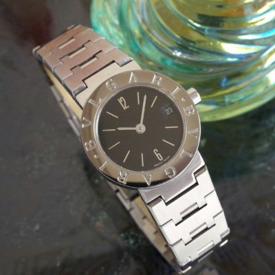 ブルガリ BB23SL 革ベルト クォーツ ブラック レディース 時計 ブランド BVLGARI／ブルガリ | ブランドショップ パリノ
