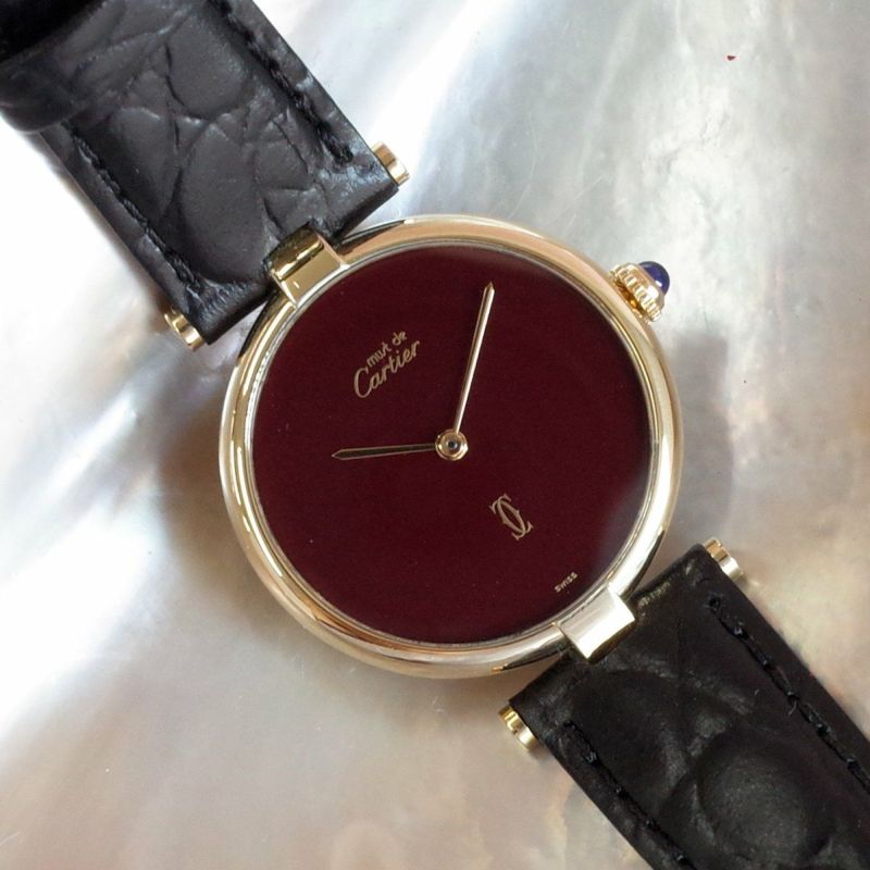 Cartier ボルドー　ヴァンドーム カルティエ マストヴァンドーム ボルドー 1990年代 – 黒船時計古酒店