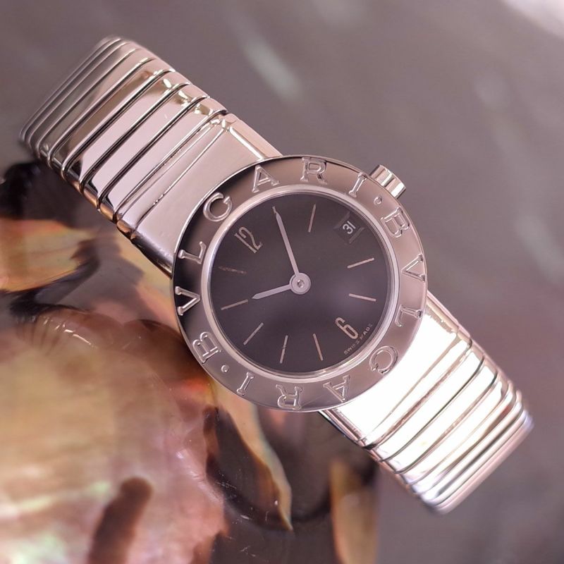A*a様 【動作中】ブルガリ BB23 2TS トゥボガス 黒文字盤 ブルガリ(BVLGARI)ブルガリ ブルガリ ブルガリ トゥボガス