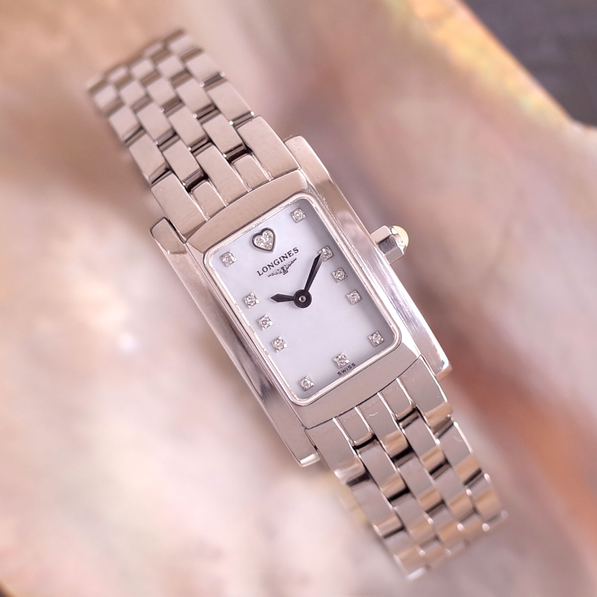 ロンジン ドルチェヴィータ L5.158.4 レクタンギュラー ブルーシェル