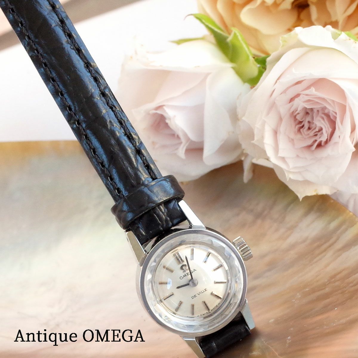 OMEGA オメガ DeVille デビル カットガラス 511.166 Cal.485 シルバー  