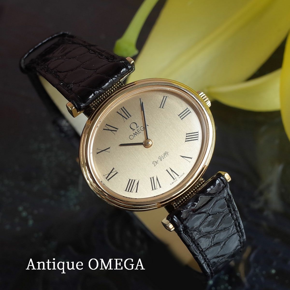 アンティーク OMEGA オメガ デビル レディース 手巻き 時計  
